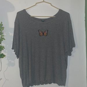 Butterfly Crop Top